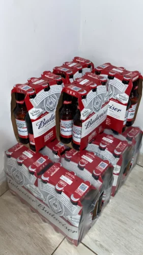 Cerveja Premium Long Neck Budweiser 330ml pack 24 unidades photo review