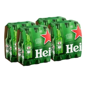 Cerveja HEINEKEN Long Neck Garrafa 330ml - 24 Unidades